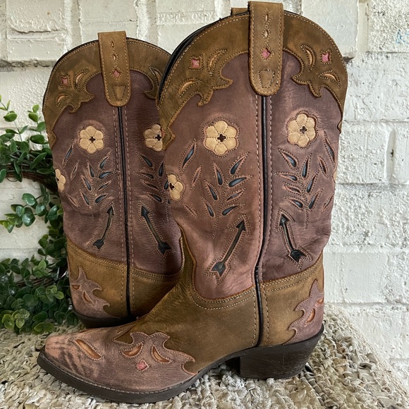 Laredo- Dan Post Miss Kate Boots 9M - Picture 3 of 12